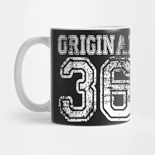 Original 36 2036 1936 T-shirt Birthday Gift Age Year Old Boy Girl Cute Funny Man Woman Jersey Style Mug